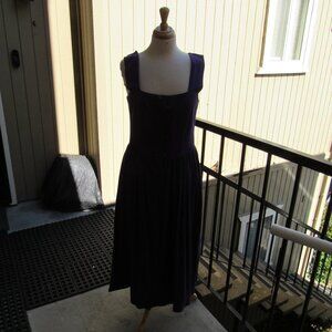 #111  NEW WOMEN'S PURPLE SUMMER DRESS BY TALBOTS  (SIZE L, 12US)